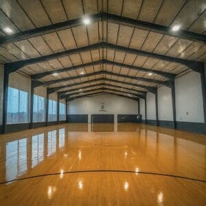 Metal Building Gymnasium Nicholasville, KY